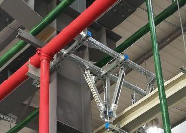 通州该抗震支架的整体式支吊架结构协调性好